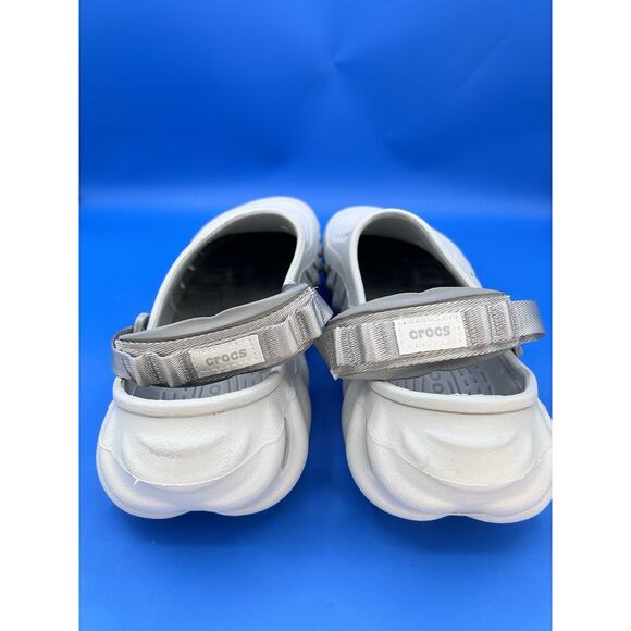 NEW Crocs Echo Clog Casual Clogs Atmosphere Grey 207937-1FT Mens Sizes Tried On - Picture 2 of 5
